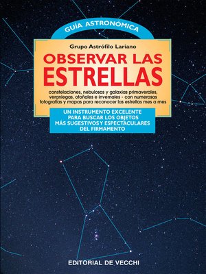 cover image of Observar las estrellas